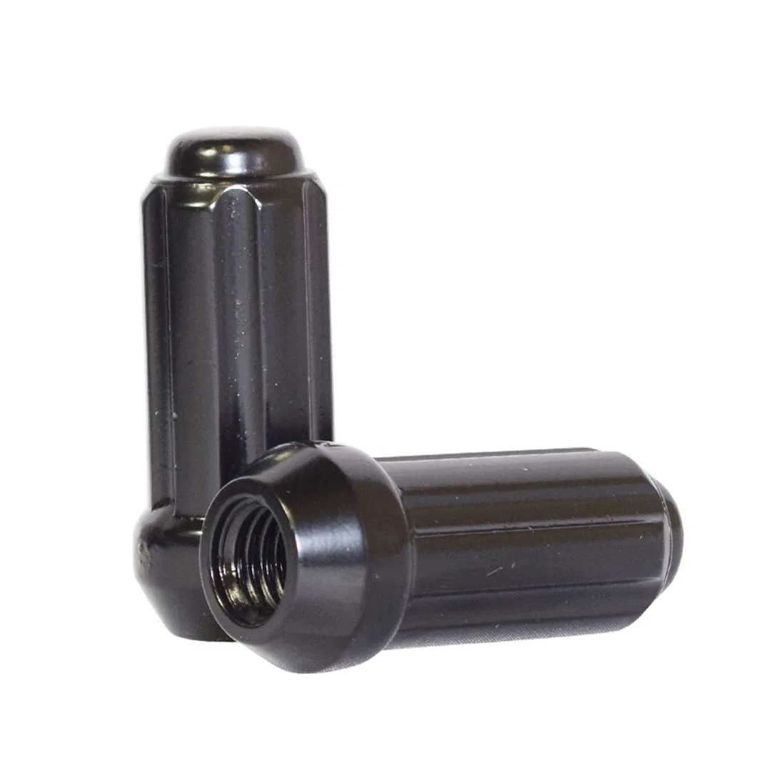 631150BLK – REVOLUTION Lug Nut, 12 Millimeter x 1.75 Thread Size 60 Degree Conical Acorn 1.90 Inch Overall Length Req...